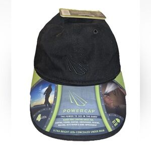 Panther Vision Powercap LED Light Adjustable Hat Black One Size Ultra Bright NWT
